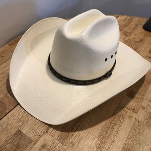 Justin Straw cowboy hat